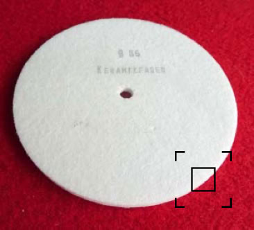 Ofenrohr Dichtung  Ø 86mm; MCZ Dichtung für Rohrdurchmesser 80mm